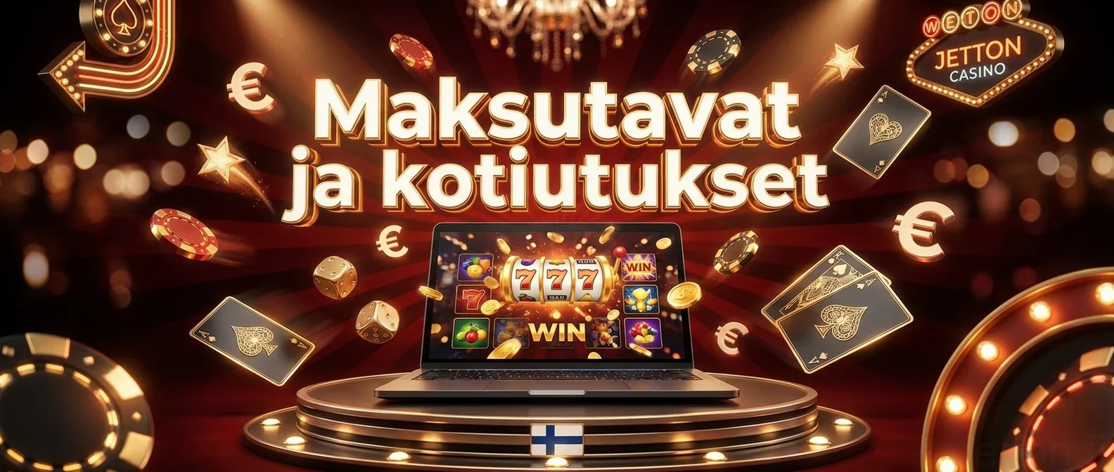 Maksutavat ja kotiutukset